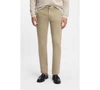 BOSS Pantalones slim fit de satén de algodón elástico - StyleChino_slim, 50510933 Beige 29/34