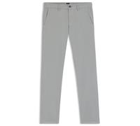 BOSS Pantalones slim fit de satén de algodón elástico - StyleChino_slim, 50510933 Plata 31/34
