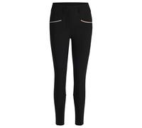 BOSS Pantalones slim fit de talle alto para equitación con agarre en las rodillas - StyleHANNAH WINTER HIGH KNEEGRIP, B6W1304 Negro L