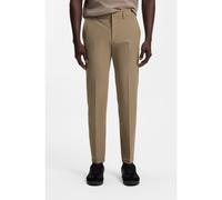 BOSS Pantalones slim fit de tejido elástico hidrófugo - StyleT_Commuter-Slim, 50534303 Beige 54