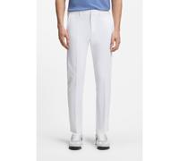 BOSS Pantalones slim fit de tejido elástico hidrófugo - StyleT_Commuter-Slim, 50534303 Blanco 44