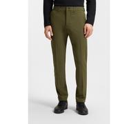BOSS Pantalones slim fit de tejido elástico hidrófugo - StyleT_Commuter-Slim, 50534303 Oliva 46