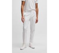 BOSS Pantalones slim fit de tejido elástico repelente al agua - StyleT_Commuter-Slim, 50534303 Blanco 52