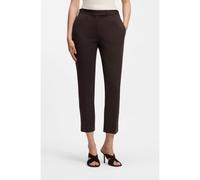 BOSS Pantalones slim fit en punto elástico - StyleTapria-Crop, 50556341 Marrón oscuro 46