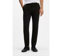 BOSS Pantalones slim fit en tejido de gabardina - StyleH-Kaiton1, 50543312 Negro 35/32