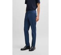 BOSS Pantalones slim fit en tejido de membrana elástica ideal para viajar - StyleP-Genius-WG-PK-251F, 50538652 Azul 44