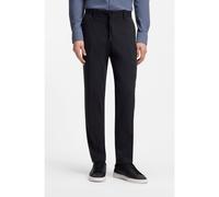 BOSS Pantalones slim fit plegables de mezcla de lana lavable - StyleP-Genius-RDSWGPK262F, 50559592 Azul oscuro 56