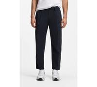 BOSS Pantalones tapered fit con acabado repelente al agua - StyleTR_Join Convert Pleat, 50551955 Azul oscuro 56