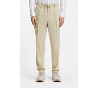 BOSS Pantalones tapered fit de lino técnico lavable - StyleP-Perin-RDS-WG-262, 50561973 Beige claro 58