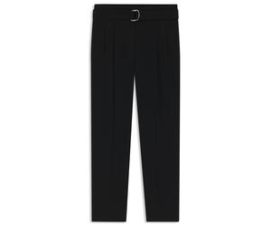BOSS Pantalones tobilleros regular fit en crepé resistente a las arrugas - StyleTapiah, 50490037 Negro 38