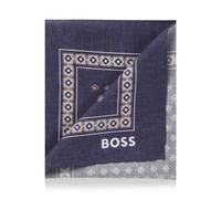 BOSS Pañuelo de bolsillo con estampado digital - StyleC-POCKET SQ.-251, 50551097 Azul estampado pcs.