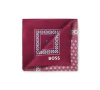 BOSS Pañuelo de bolsillo con estampado digital - StyleC-POCKET SQ.-251, 50551097 Rojo oscuro pcs.