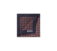 BOSS Pañuelo de bolsillo de seda con estampado digital - StyleH-POCKET SQ-222, 50551499 Rojo oscuro pcs.