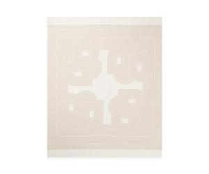 BOSS Pañuelo de sarga de seda estampada hecho en Italia - StyleLainy_1_90*90, 50536118 Beige claro pcs.