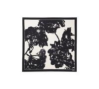 BOSS Pañuelo de sarga de seda estampada hecho en Italia - StyleLainy_1_90*90, 50536118 Negro estampado pcs.