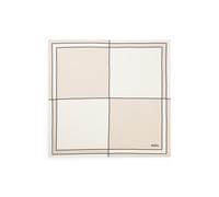 BOSS Pañuelo estampado en seda con monogramas Double B - StyleVincency_B_60*60, 50555864 Beige claro pcs.