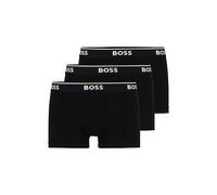 Boss - Paquete de 3 calzoncillos de algodón elástico de ajuste regular, Negro -, XX-Large