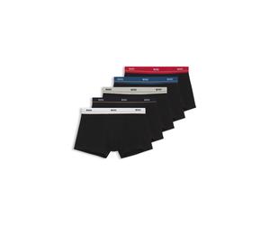 BOSS Paquete de cinco calzoncillos de algodón elástico con logos en la cintura - StyleTrunk 5P Essential, 50531660 Negro M