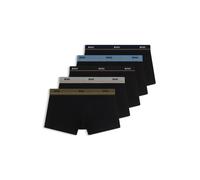 BOSS Paquete de cinco calzoncillos de algodón elástico - StyleTrunk 5P Essential, 50531660 Negro L