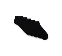 BOSS Paquete de cinco pares de calcetines tobilleros en mezcla de algodón - Style5P AS Uni CC, 50493197 Negro 43-46