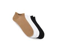 BOSS Paquete de cinco pares de calcetines tobilleros en mezcla de algodón - Style5P AS Uni CC, 50493197 Negro / Blanco / Beige 39-42