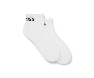 BOSS Paquete de dos calcetines de tejido elástico a la altura del tobillo - Style2P AS Sport CC, 50469859 Blanco 43-46