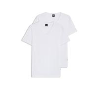 BOSS Paquete de dos camisetas de interior slim fit en algodón elástico - StyleTShirtVN 2P Modern, 50475292 Blanco XS