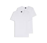 BOSS Paquete de dos camisetas de interior slim fit en algodón elástico - StyleTShirtVN 2P Modern, 50475292 Blanco XXL