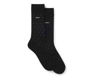 BOSS Paquete de dos pares de calcetines con hilo metalizado en caja de regalo - Style2P RS Gift Set MC, 50567850 Negro 40-46