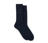 BOSS Paquete de dos pares de calcetines de largo normal - Style2P RS Uni CC, 50516616 Azul oscuro 47-50