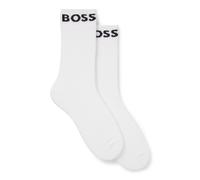 BOSS Paquete de dos pares de calcetines de tejido elástico de largo normal - Style2P RS Sport CC, 50469747 Blanco 35-38