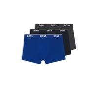 BOSS Paquete de tres calzoncillos bóxer - StyleBoxerBr 3P Power, 50475282 Azul / Gris S