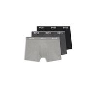 BOSS Paquete de tres calzoncillos bóxer - StyleBoxerBr 3P Power, 50475282 Negro / Gris S