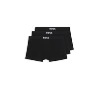 BOSS Paquete de tres calzoncillos de algodón elástico - StyleTrunk 3P BOSS ONE, 50544263 Negro XXL