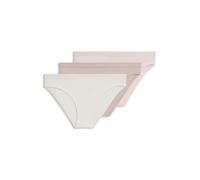BOSS Paquete de tres calzoncillos slip de algodón elástico con logo en la cintura - Style3P BRIEF, 50510016 Beige claro XS