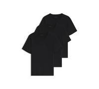 BOSS Paquete de tres camisetas de algodón - StyleTShirt RN 3P Classic, 50475284 Negro XXL