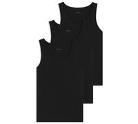BOSS Paquete de tres camisetas interiores de algodón con logos bordados - StyleTank Top 3P Classic, 50475278 Negro L