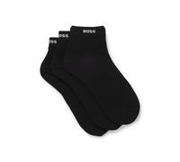 BOSS Paquete de tres pares de calcetines - Style3P SH Iconic CC W, 50576550 Negro 39-42