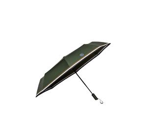 BOSS Paraguas de bolsillo verde con Double B y rayas de la firma - StylePocket umbrella Varsity Forest Green, 58837101 Verde oscuro pcs.