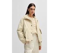 BOSS Parka con capucha en tejido repelente al agua - StyleCarbora2, 50531879 Beige claro 40