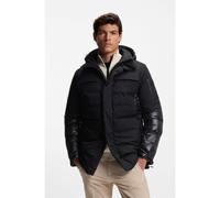 BOSS Parka repelente al agua con relleno de plumón - StyleJ_Eams, 50515116 Negro XXL