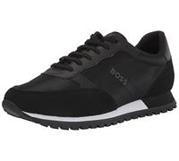 BOSS Parkour Runn Sneakers, Zapatillas Hombre, Negro Onyx, 40 EU