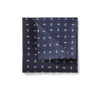 BOSS Patterned pocket square in pure silk - StyleH-POCKET SQ-222, 50582849 Azul oscuro pcs.