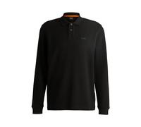 BOSS Polo de algodón elástico con estructura de rejilla - StylePetempestolong, 50520710 Negro XXL