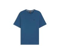 BOSS Camiseta de pijama en algodón con logo bordado - StyleWaffle T-Shirt, 50535891 Azul XXL