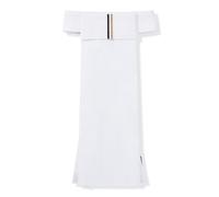 BOSS Plastrón de equitación en una sola pieza con rayas de la marca - StylePLASTRON SIGNATURE, B4U2003 Blanco pcs.