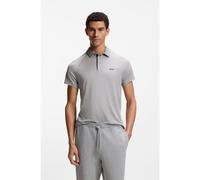 BOSS Polo activo slim fit con propiedades termorreguladoras - StylePL_Tour Wool, 50554647 Gris claro S