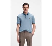 BOSS Polo BOSS x ASTON MARTIN de piqué de algodón y seda - StyleC-Prout 242_AM, 50553789 Celeste XXL
