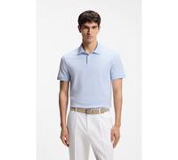 BOSS Polo de algodón con estructura de burbujas - StyleH-Parlay 102, 50555172 Celeste XL
