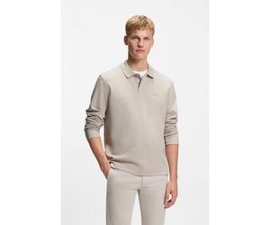 BOSS Polo de algodón con estructura de rejilla - StylePetempestolong, 50520710 Beige claro XL